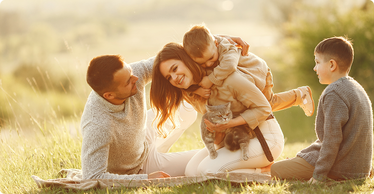フレンドリーな愛犬もお出迎え！